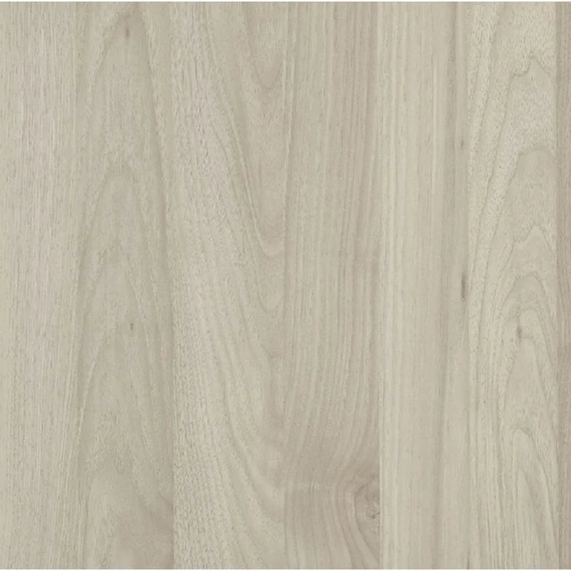 Table de chevet 2 tiroirs en bouleau/noyer foncé avec ports USB, style contemporain, unique