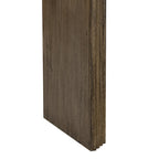 Console à rayures naturelles/noires, assemblage par une seule personne, placage en paulownia