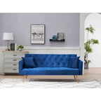 Canapé-lit convertible 2 places Rose / Vert / Bleu / Beige