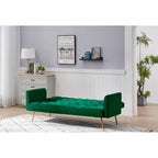 Canapé-lit convertible 2 places Rose / Vert / Bleu / Beige