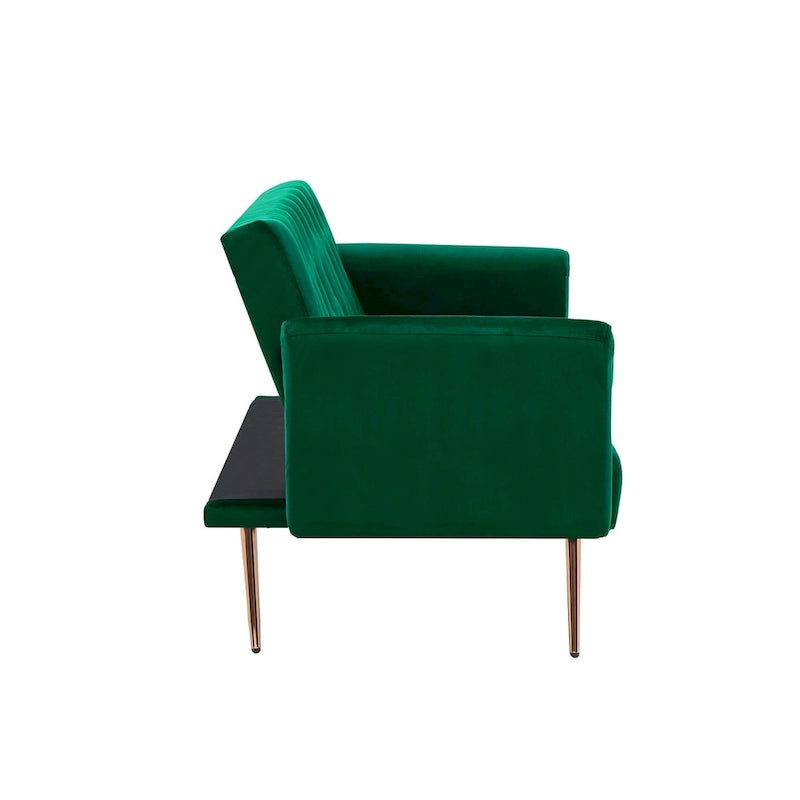 Canapé-lit convertible 2 places Rose / Vert / Bleu / Beige