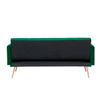 Canapé-lit convertible 2 places Rose / Vert / Bleu / Beige
