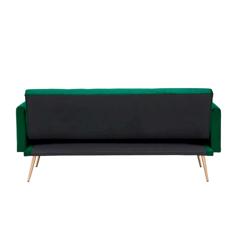 Canapé-lit convertible 2 places Rose / Vert / Bleu / Beige