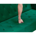 Canapé-lit convertible 2 places Rose / Vert / Bleu / Beige
