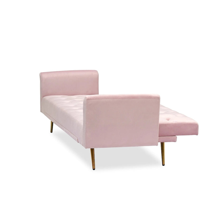 Canapé-lit convertible 2 places Rose / Vert / Bleu / Beige
