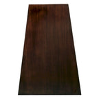Table d'appoint compensée avec étagère – Gris / Blanc / Noir / Marron chocolat, bois massif, convient au côté d'un canapé 1 place