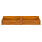 Tiroirs de rangement sous le lit Noyer / Caramel Clair – Grand lit/Très grand lit/Très grand lit simple, lot de 2