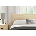 Ensemble de chambre à coucher 1 ou 2 personnes en panneaux de bois de frêne tanné, grand lit/très grand lit