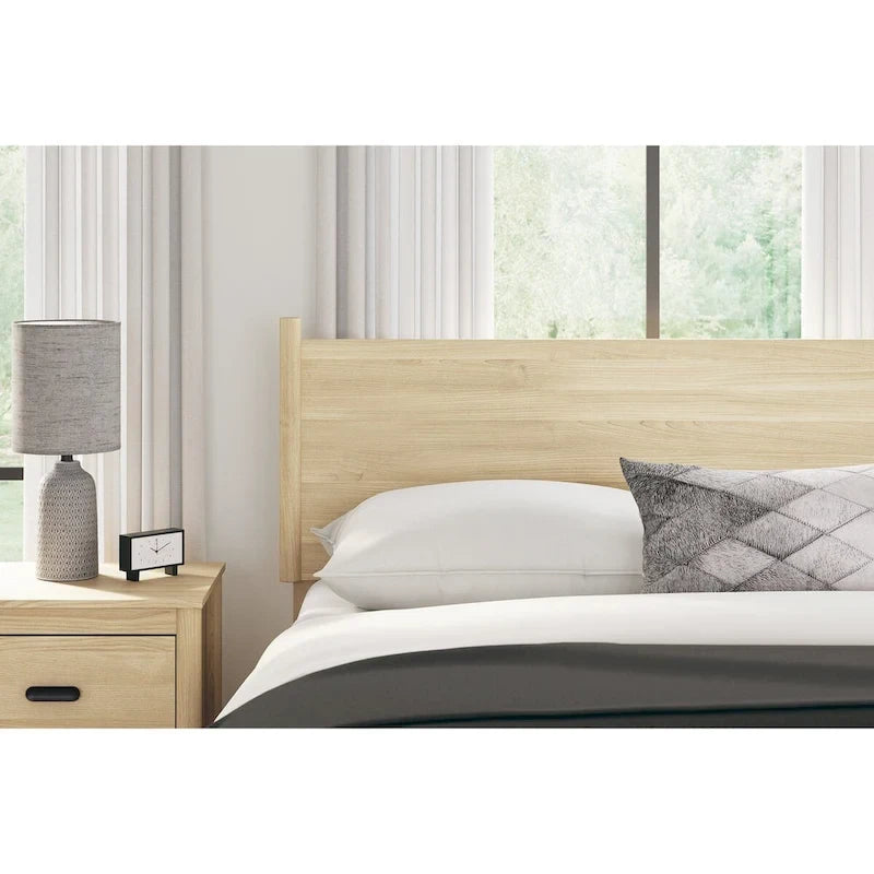 Ensemble de chambre à coucher 1 ou 2 personnes en panneaux de bois de frêne tanné, grand lit/très grand lit