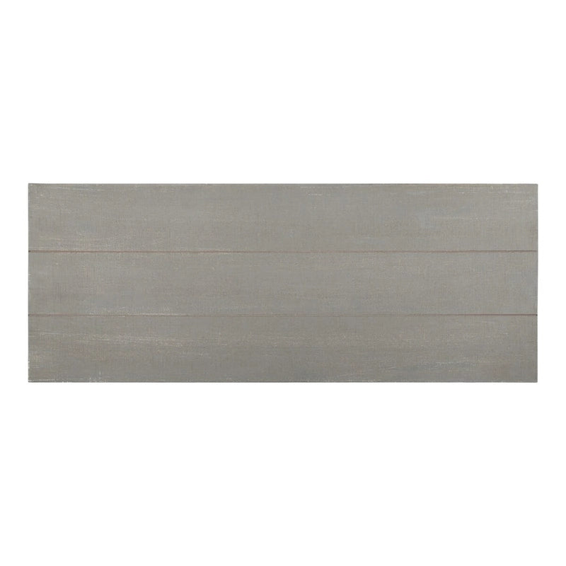 Banc d'entrée de ferme 2 personnes blanc/marron rustique/gris avec étagère à chaussures