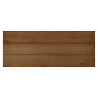 Banc d'entrée de ferme 2 personnes blanc/marron rustique/gris avec étagère à chaussures